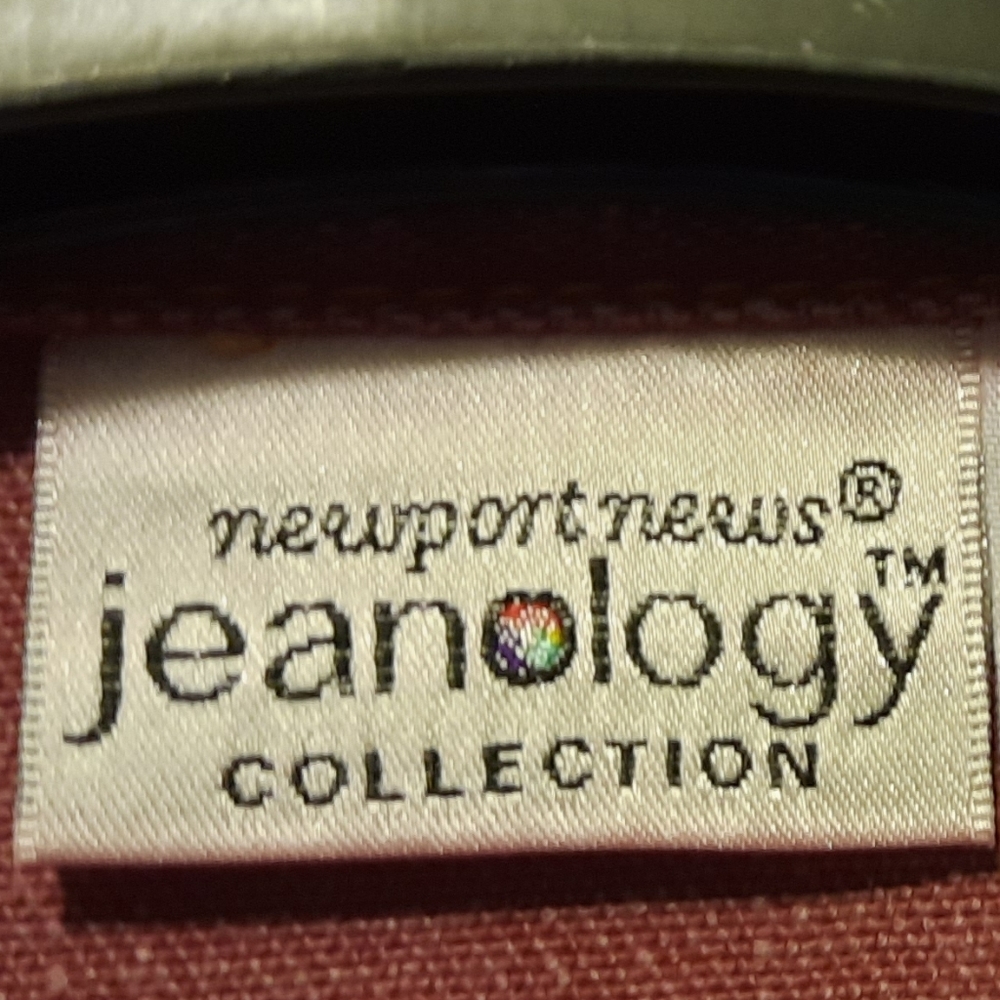 Vintage Newport News Jeanology Collection Purple Denium Dress - Picture 8 of 12